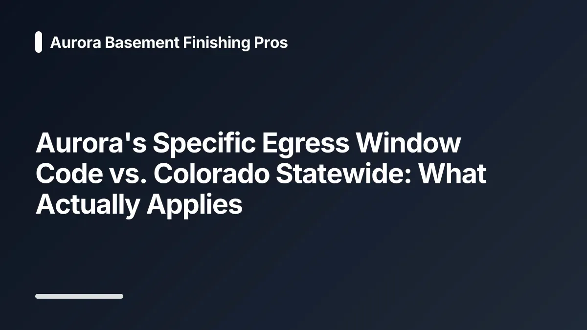 Aurora egress code